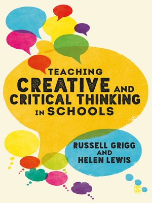cover image of Teaching Creative and Critical Thinking in Schools